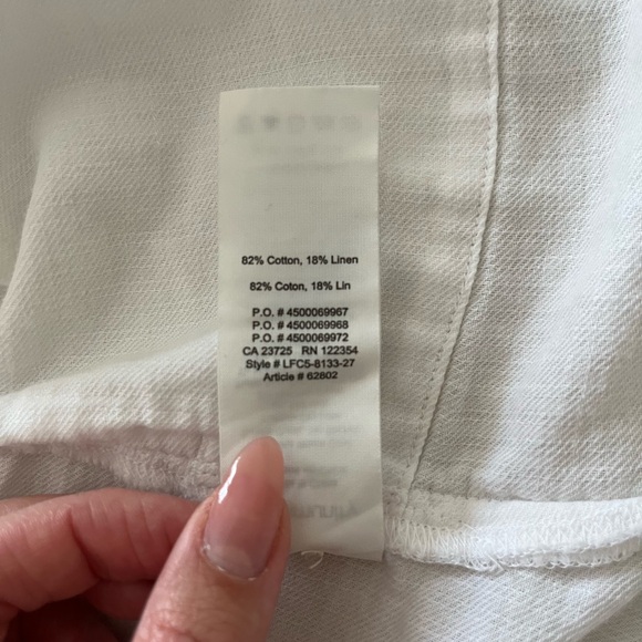 Aritzia Linen shirt dress with pockets - Picture 6 of 6